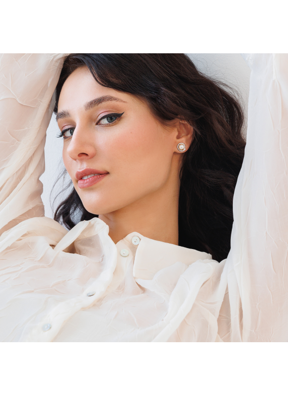 Náušnice perla SK23372E